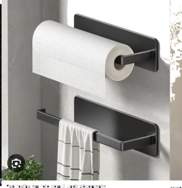 Papel Toalha em Rolo com 2 Unidades