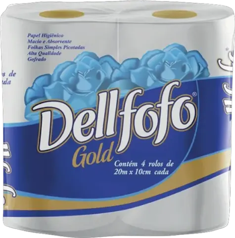 Papel Higiênico Dellfofo Gold