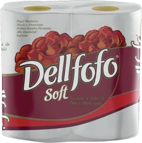 Papel Higiênico Dellfofo Soft